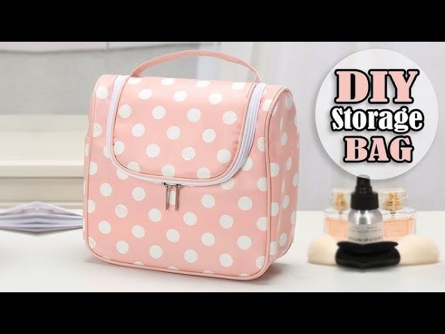 DIY AWESOME ZIP HANDBAG IDEA LIKE FROM THE STORE ???? Travel Storage Bag Tutorial By Own Hands