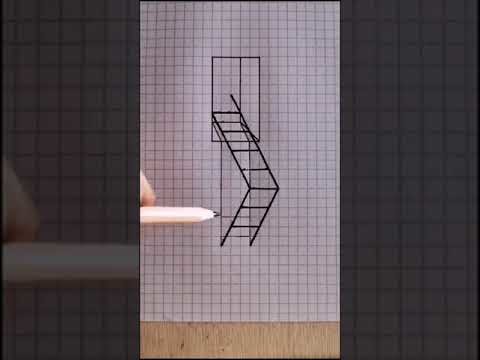 Draw 3D Shapes   Exercises for Beginners #shorts #3d #drawing # 120