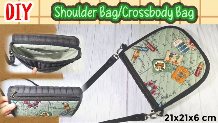 EP 60  DIY : Shoulder Bag Crossbody Bag | Free pattern download