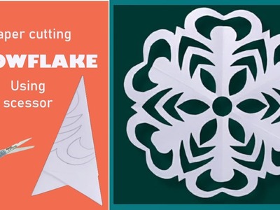 Paper craft design #21 | paper cutting | paper snowflake #PaperCraft