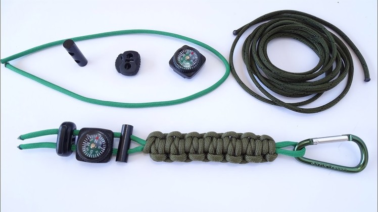 Quick Deploy Paracord Lanyard Keychain - How to Make - CBYS Paracord Tutorial
