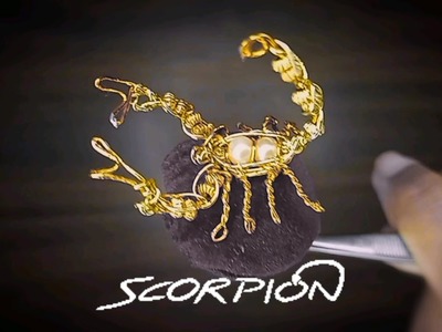 Scorpion King ???? | How To Make A Scorpion With Wire | Ring Tutorial ????