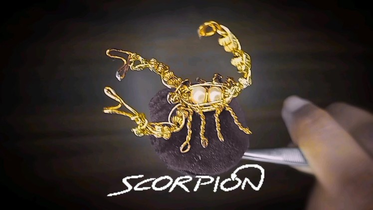 Scorpion King ???? | How To Make A Scorpion With Wire | Ring Tutorial ????