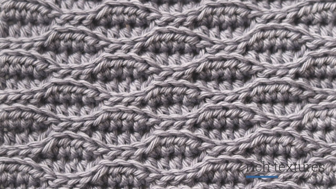 Almond Stitch, How to Crochet