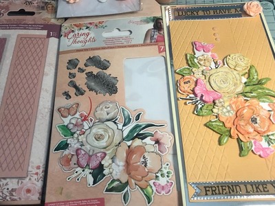 Caring Thoughts Decoupage Die Set Card Making #sarassignaturecollection #decoupage #cardmaking