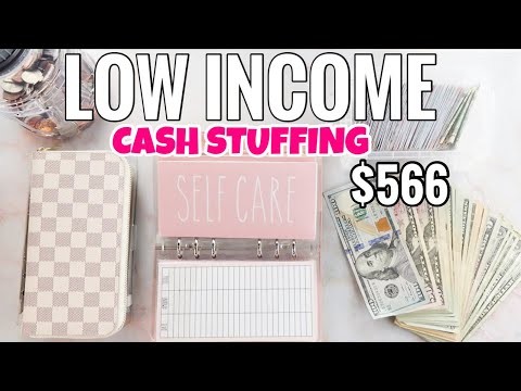Cash Envelope Stuffing | Low Budget Part Time Income | January 2022