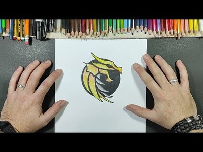 Como dibujar un dragon ???? paso a paso 36 | How to draw a dragon ???? 36