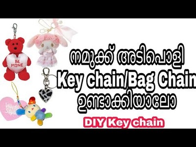DIY Key Chain.Bag Chain Craft.