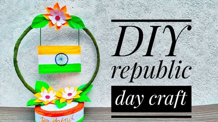 DIY Republic Day gift Ideas | Easy Republic Day Craft for Kids | Tricolour gift For Republic Day