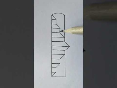 How to Draw a 3D Ladder - 3D Trick art on paper