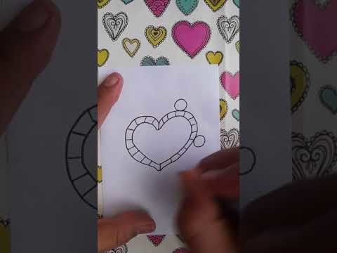 How to Draw Valentine Day #shorts