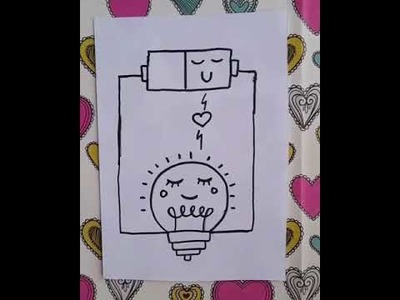 How to Draw Valentine Drawings Easy step by step #Shorts