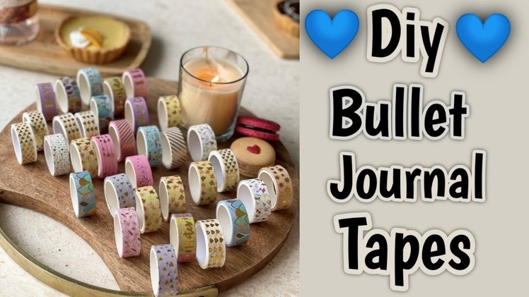 How To Make A Tapes For Journal. Diy Tapes For Journal #Shorts