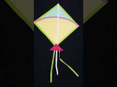 Kite DIY For Makar Sankranti Festival#Shorts#Full Video Link In Description????