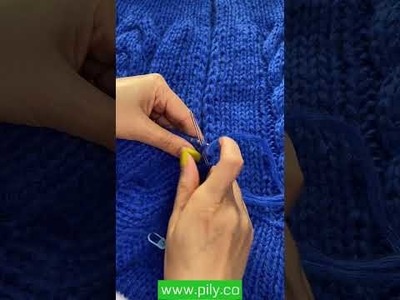 Learn how to knit - learn to knit - simple dishcloth - knitting for beginners #Shorts