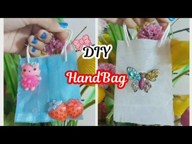 Make your own Handbag with Mask at home.Mask Crafts.DIY Bag with mask. (Tutorial) Sarah's Dream