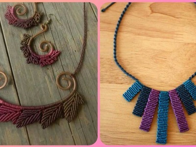 Most Beautiful And Stylish Handknitted Necklace Designs And Ideas For Girls