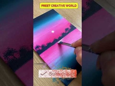 Painting tutorial for beginner, easy painting, step by step tutorial, how to paint