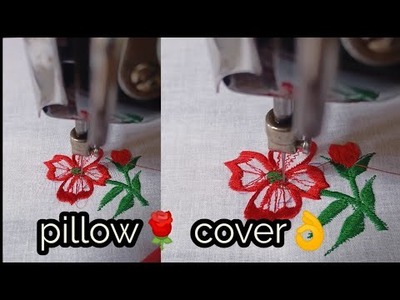 #pillow cover ????design takiya ke phool ????embroidery design hand embroidery||#shorts video