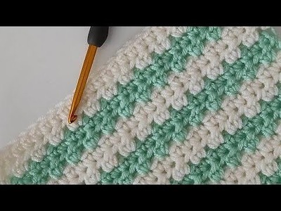 Super Easy crochet baby blanket pattern for beginners ~ crochet blanket pattern - knit blanket