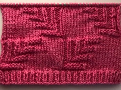 Beautiful Knitting Stitch Pattern For Gents Sweater And Blankets