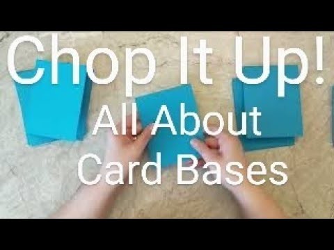 Chop It Up: Cutting Cardstock | A Guide to Cut Card Bases & Crafty Preparation to Spark Creativity!