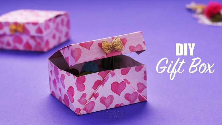 DIY GIFT BOX IDEAS ???? | Gift Ideas | Paper Gift Box