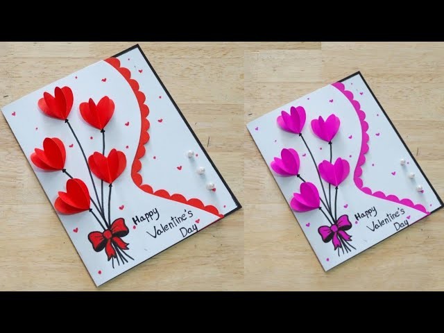 Easy Valentine's Day Card ❤️ | Valentine's Day Card | Handmade card | Paper Craft Idea