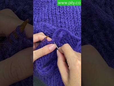 How to knit for beginners step by step - how to knit a scarf for beginners step by step #Shorts
