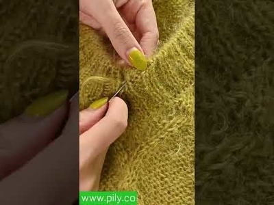 How to knit step by step video - how to knit a scarf - step by step tutorial for beginners #Shorts