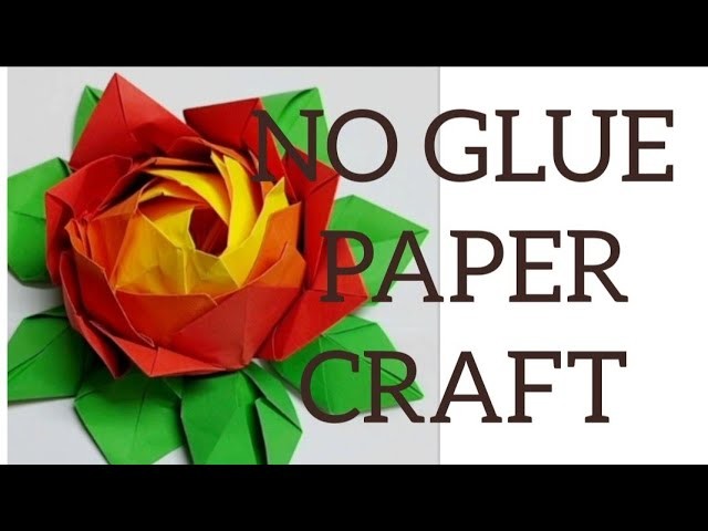 How to make a paper Lotus or water Lilly | Paper Craft Lotus water Lilly | water plants | #shorts