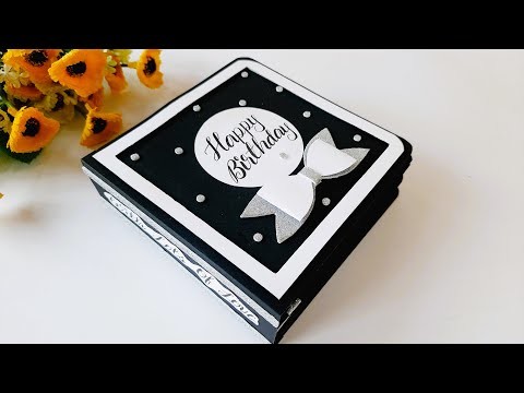 How to Make DIY Scrapbook for Birthday | Scrapbook With Chart Papers | Scrapbook Ideas | Tutorial