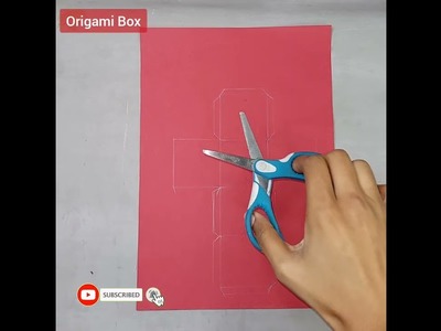 How to make origami box | DIY Paper Gift Box ???? #craftbyadeeba #short