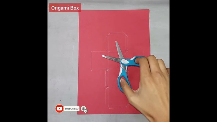 How to make origami box | DIY Paper Gift Box ???? #craftbyadeeba #short