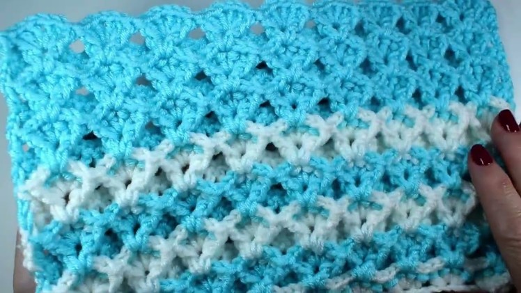 INCREDIBLE CROCHET PATTERN FOR BLANKETS IN 3 D SUPER EASY WITH VIDEO GRAPHICS #crochet