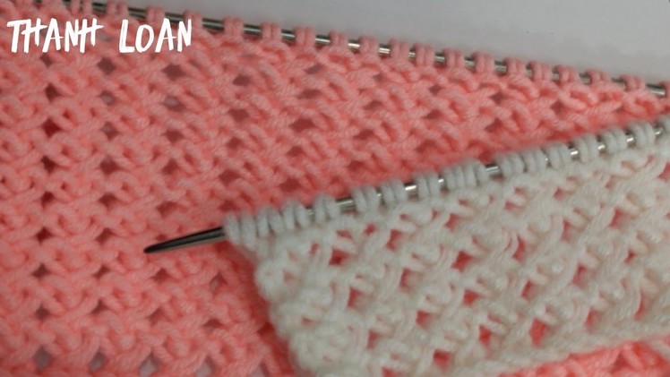 It only takes 2 minutes to watch the video to know how to knit the heart pattern - pattern #27
