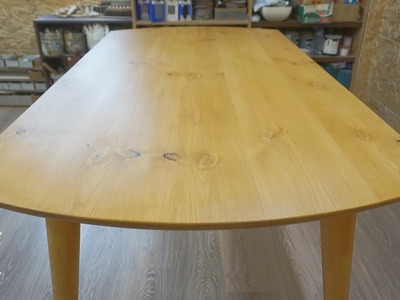 Making a wooden dining table. Woodworking diy. Ahşap yemek masası nasıl yapılır