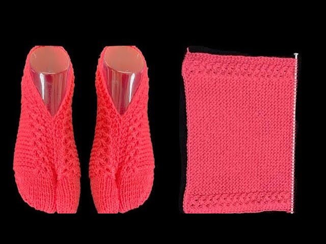 New knitting pattern For Ladies.Girls Socks. jurab. jutti. Anguthe wali Socks Bnane Kaw Aasan Trika