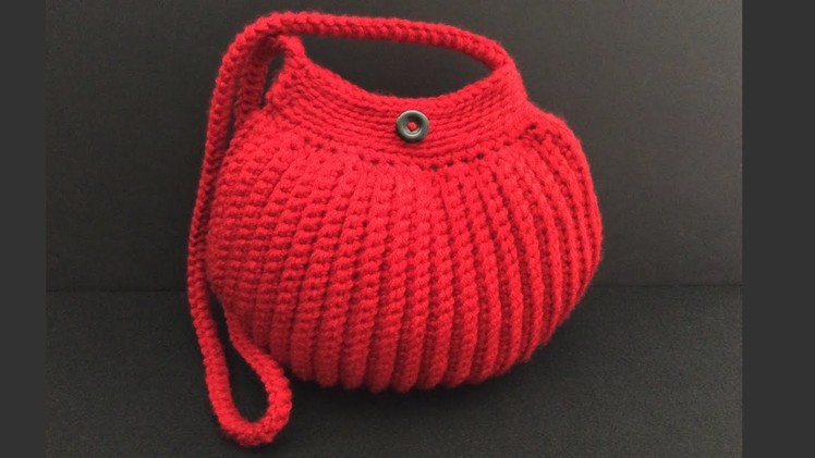 Part 1 Crochet Shell Purse. bag Tutorial | Crochet tutorial for beginners