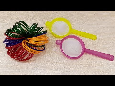 SUPERB WALL HANGING DECOR IDEAS OLD BANGLES AND DIY THING | BEST OUT OF WASTE