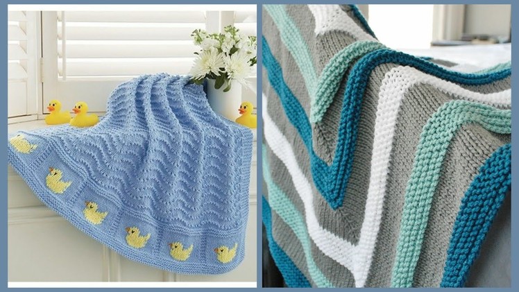 Trendy Knitted Blanket Pattern  2022|| Unique knitted Blanket