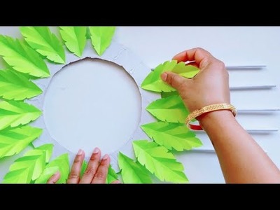 Very Unique wall hanging craft idea. Easy Home Decoration ideas. Paper crafts