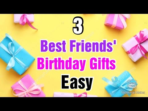 3 Easy DIY Birthday Gift Ideas for Best Friend. Handmade Birthday Gifts. Paper Gift Ideas