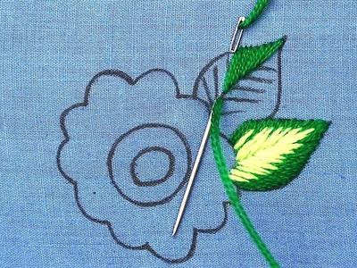 Amazing flower pattern for tablecloth and pillow cover design - hand embroidery exclusive designs