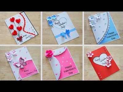 Beautiful Handmade Happy Valentine's Day card idea | DIY Greeting card ❤️