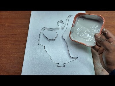 Diy Home Showpieces making || White Cement Craft Ideas