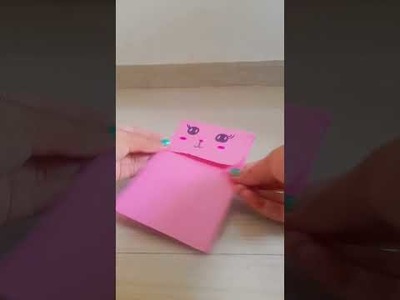DIY paper Kitty bag