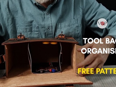 DIY Tool Bag Organizer (FREE Pattern) (Please activate subtitles.CC)