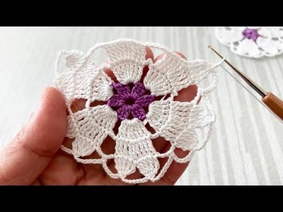 Fantastic Very Beautiful Flower Crochet Pattern