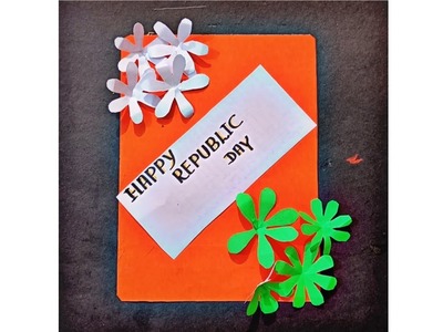Handmade card. Happy Republic Day. Easy Art India ????????????????????????????????